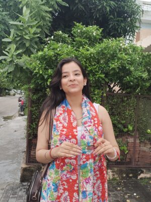 MULTICOLOUR FLORAL KANTHA STOLE