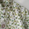 White And Green caricature Print Cotton Shirt 2