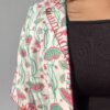 White And Pink Tropical Print Cotton Co-ord Set 4
