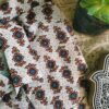 White Base Small Buti Printed Cotton Shirt (2)