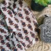 White Base Small Buti Printed Cotton Shirt (3)