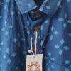 Indigo HandPrinted Cotton Shirt