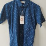 Indigo HandPrinted Cotton Shirt (4)