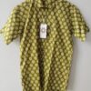 Lime Yellow Floral Buti Printed Cotton Shirt (4)
