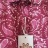 Magenta Pink Batik Cotton Shirt (2)