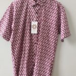 Magenta White Floral Buti HandPrinted Cotton Shirt (2)