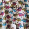Multi Colour White Base Elephant Motif Cotton Shirt