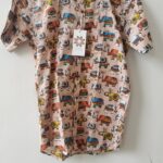 Multi colour Beige Base Elephant Motif Cotton Shirt