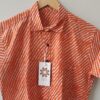 Orange Lehriya Printed Cotton Shirt (3)