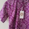 Purple Floral Bandhani Printed Cotton Shirt (2)