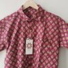 Red Base Floral Buti HandPrinted Cotton Shirt (3)