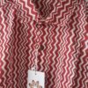 Red Base White Striped Printed Cotton Shirt (2)