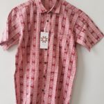 Red Striped Cotton Shirt