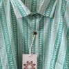 Torquoise Striped Cotton Shirt (2)