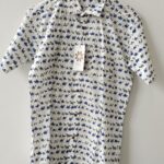 White Base Blue Grey Warli Printed Cotton Shirt (3)