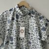 White Base Navy Blue Warli Printed Cotton Shirt (3)