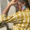 Love In Yellow Dabu Hand Block Printed Co-ord Set 3