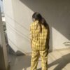 Love In Yellow Dabu Hand Block Printed Co-ord Set 5