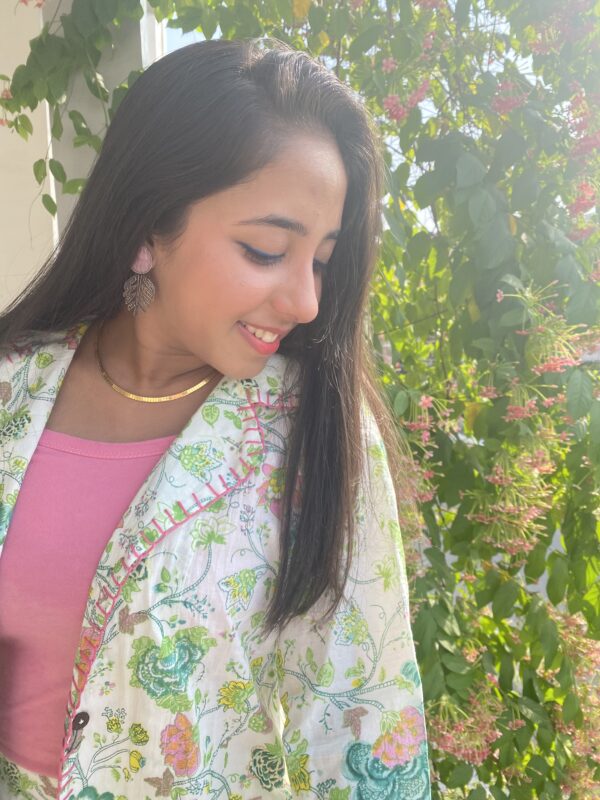 The Floral Hand Block Printed Co-ord Set 3
