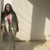 The Green Bling Hand Block Printed Co-ord Set 1