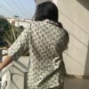 The Green Bling Hand Block printed Co-ord Set 4